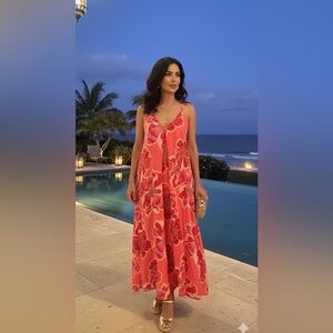 LOFT Floral Print Sundress Women's Pink Size 00P